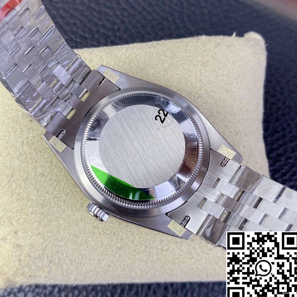 Dial Diamond Rolex Green Hourmarker M126234 Steel Factory Clean Datejust Motif 36MM Stainless 0520